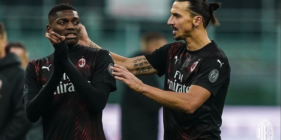 Rafael Leao Akui Belajar Banyak dari Zlatan Ibrahimovic, Sosok yang Dulu Hanya Bisa Ia Temui Dalam Gim