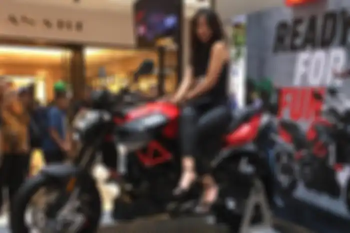 Aprilia Shiver 900 diperkenalka  PT Piaggio Indonesia hari ini, Jumat (10/10/2019)