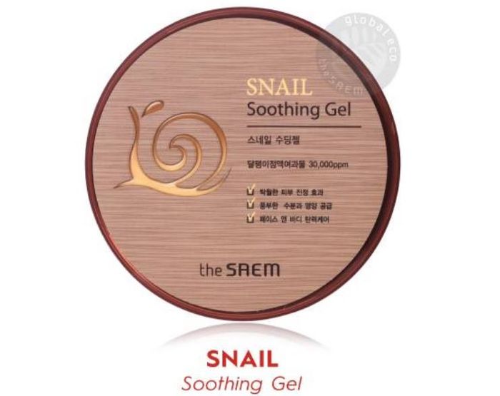 Rekomendasi Snail Gel - The Saem Snail Soothing Gel 300ML