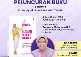 Buku The Power of Ultimate Service Culture, Gagasan tentang Layanan Pelanggan, Salah Satu Kunci Utama Bisnis Sukses