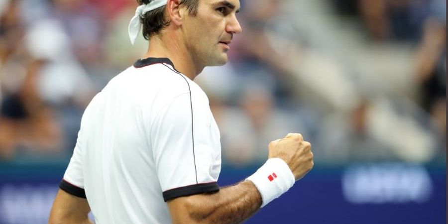 US Open 2019 - Roger Federer Terbantu Lawan yang Kelelahan