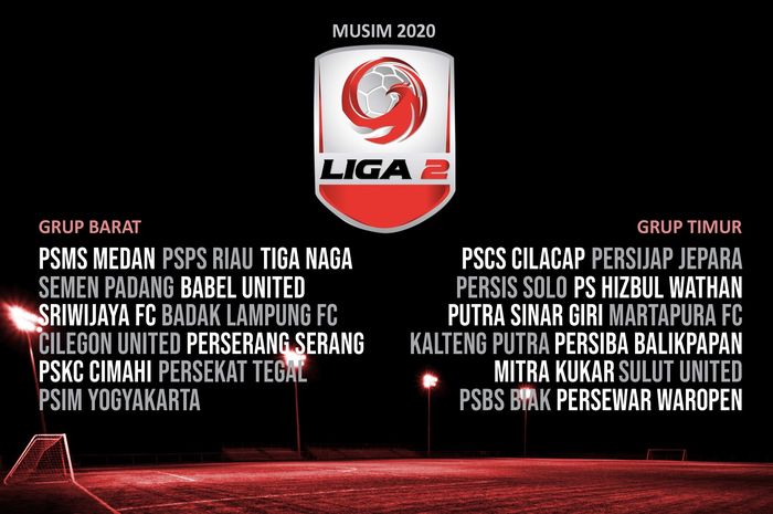 Ilustrasi berita Liga 2 2020.