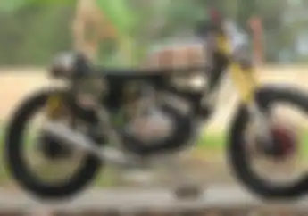 Usung Pelat Berkarat, Motor Legendaris Yamaha RX-Z Bernilai Seni Tinggi