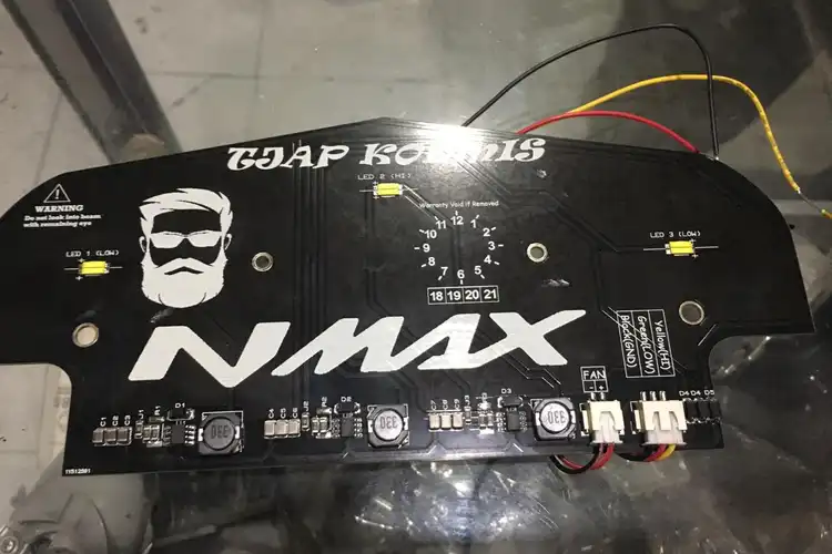 Bukan Cuma Makin Terang, Lampu LED Upgrade Buat Yamaha NMAX Ini Bisa Diatur Tingkat Keterangannya