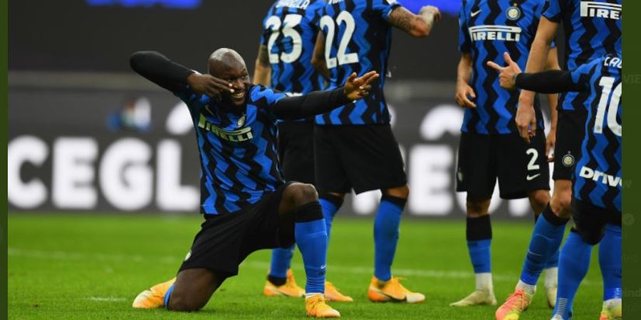 Hasil Babak I - Gol Ke-46 Lukaku Bikin Inter Milan Memimpin atas Bologna