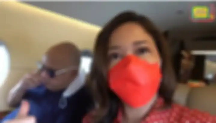 Maia Estianty temani Irwan Mussry ke Bali naik private jet