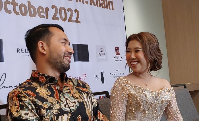 Kiky Saputri dan Muhammad Khairi saat ditemui Grid.ID di kawasan TB Simatupang, Jakarta Selatan, Sabtu (22/10/2022).