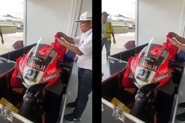 Video Unboxing Motor Ducati WSBK Indonesia 2021 Viral di Media Sosial, Pihak Bea Cuka Langsung Bilang Begini