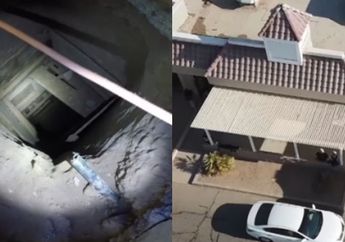 Terowongan Narkoba Rahasia Dibekas Bangunan Restoran KFC Ditemukan Polisi