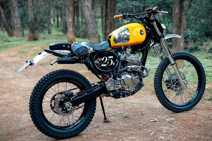 Honda XR250 custom scrambler dari Urban Mechanics