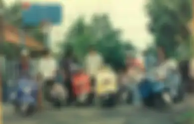 Penampakan Klab Vespa Aesthetic Era 90an yang Tumbuh di Berbagai Kota