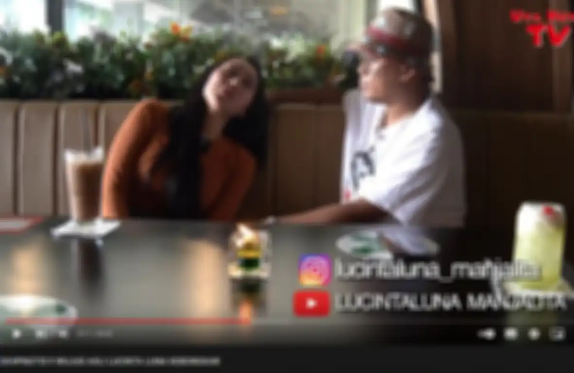 Lucinta Luna saat dihipnotis Uya Kuya