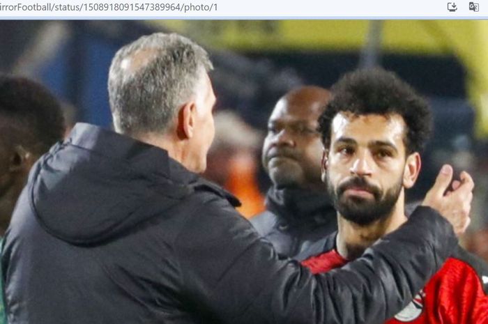  Mohamed Salah mendapatkan tuduhan yang sangat brutal dari mantan pelatih timnas Mesir.