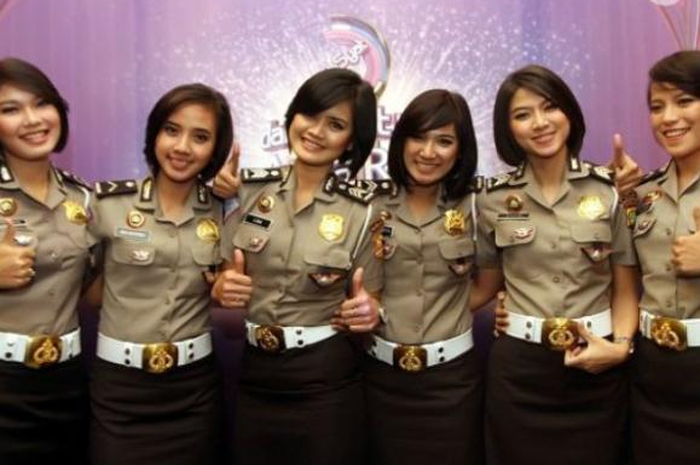 Ilustrasi Polwan