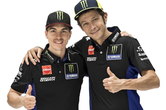 Valentino Rossi dan Maverick Vinales.