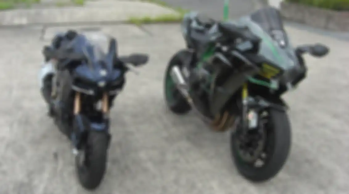 Kawasaki H2 mini hasil karya builder Jepang