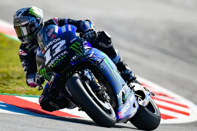 Hasil MotoGP Belanda 2019, Maverick Vinales Kalahkan Marquez, Rossi Terjatuh