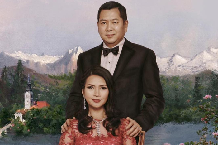 Liliana Tanoesoedibjo dan suami
