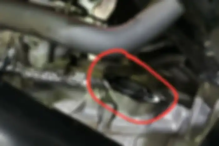 Posisi tensioner NMAX