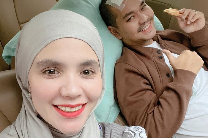 Kondisi kesehatan terkini Indra Bekti diungkapkan oleh sang istri, Aldila Jelita