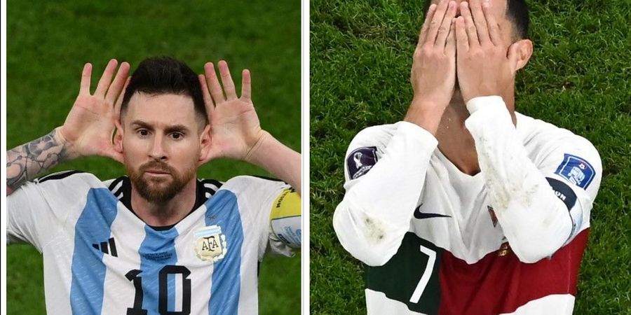 Di Akun Youtube-nya, Cristiano Ronaldo Tiru Umpatan Viral Lionel Messi pada Piala Dunia 2022