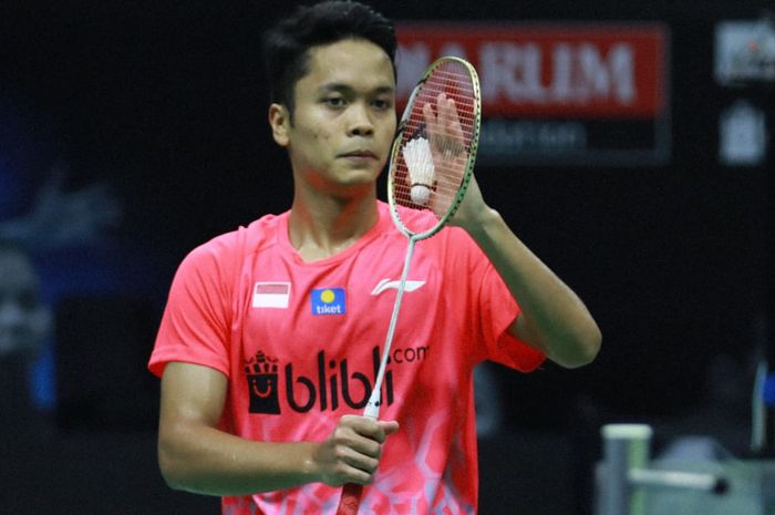 Pebulu tangkis tunggal putra Indonesia, Anthony Sinisuka Ginting sukses melaju ke semifinal Thailand Yonex Open 2021.