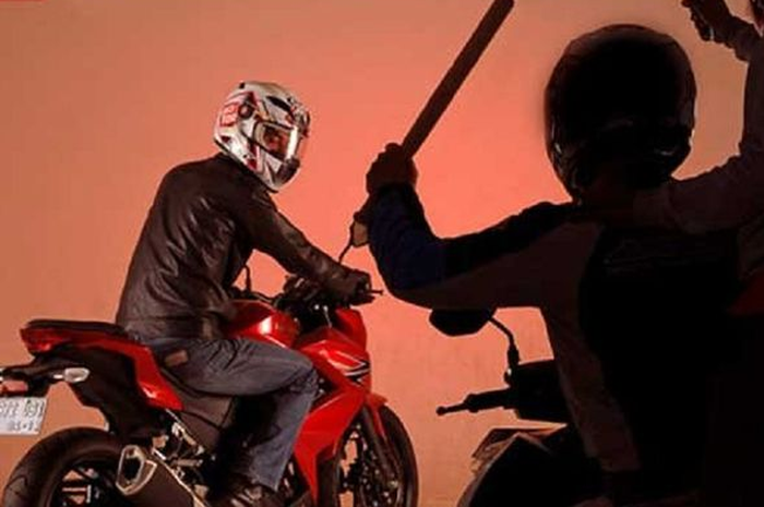 Ilustrasi geng motor. Polisi sebut warga boleh membela diri ketika diserang geng motor di Pekanbaru.