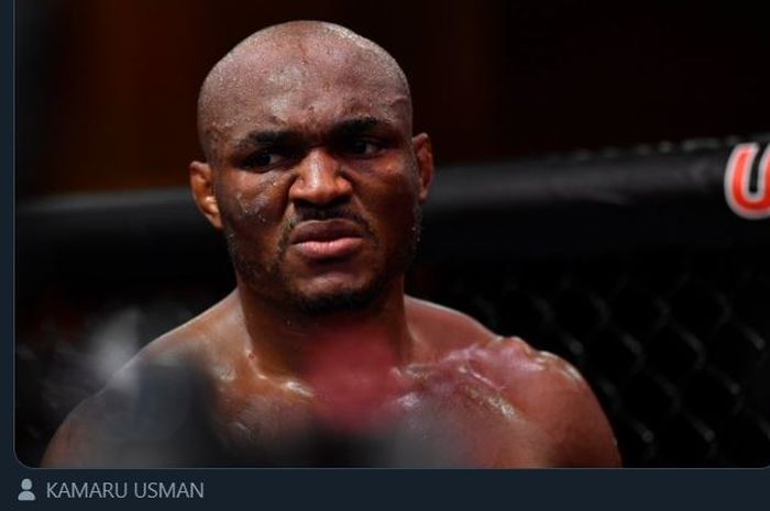 Petarung kelas welter UFC, Kamaru Usman.