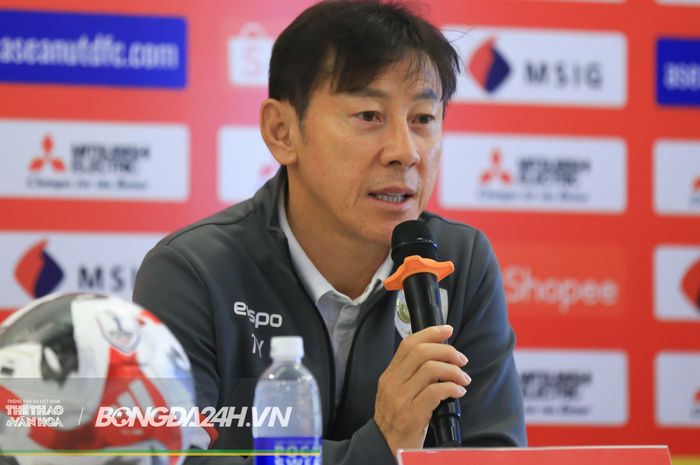 Pelatih Timnas Indonesia, Shin Tae-yong.