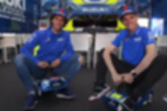 Alex Rins dan Joan Mir sama-sama asal Spanyol namun tetap ada rivalitas di Team Suzuki Ecstart