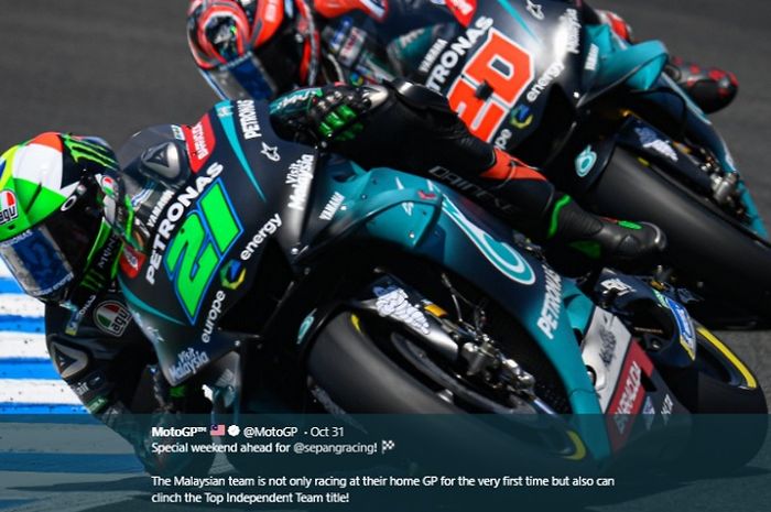 Franco Morbidelli dan Fabio Quartararo