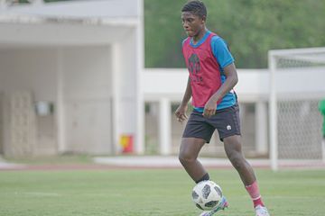Putra Jacksen F Tiago, Hugo Samir Tiago yang dipanggil TC timnas U-20 Indonesia untuk Piala Asia U-20 2023.