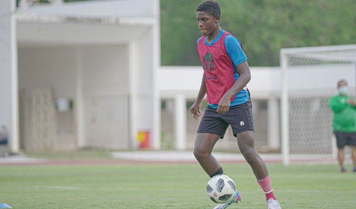 Putra Jacksen F Tiago, Hugo Samir Tiago yang dipanggil TC timnas U-20 Indonesia untuk Piala Asia U-20 2023.