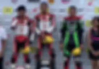 Pembalap Indonesia Kuasai Podium AP250 di ARRC India
