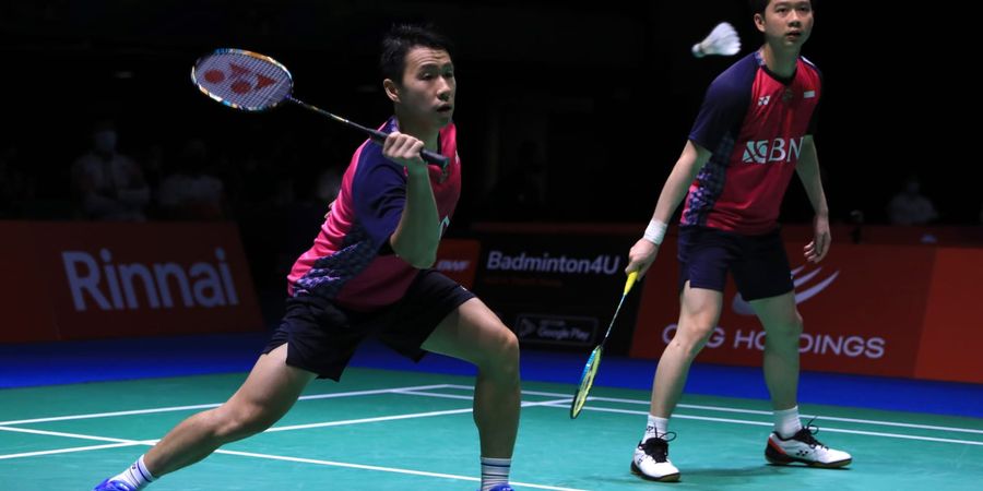 Hasil Denmark Open 2022 - Kalahkan Juara Dunia, Marcus/Kevin ke Final