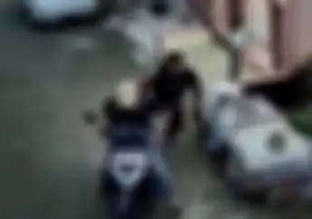 Nyaris Lolos, Maling Motor Honda BeAT Dibuat Panik Setengah Mati Oleh Ibu Hamil