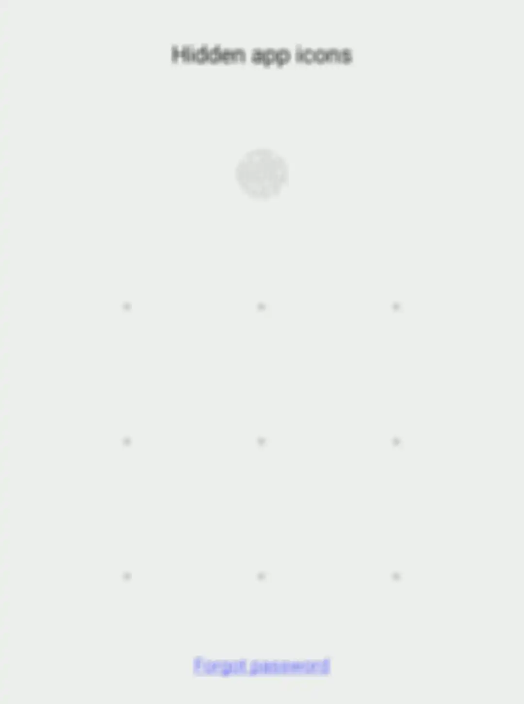 Hidden App Icon Keamanan