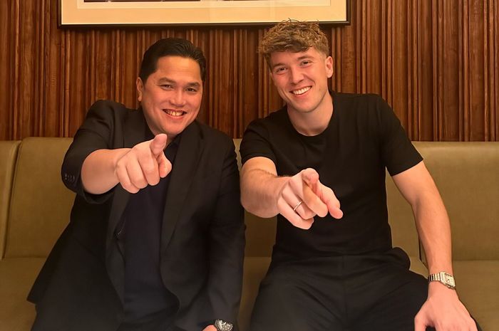 Harapan Ketua Umum PSSI Erick Thohir usai calon pemain Timnas Indonesia Ole Romeny resmi menjadi WNI.
