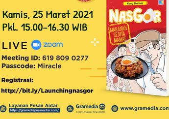 Dicintai Semua Kalangan, Nasi Goreng Ternyata Bisa Ajak Pembaca Berkelana Melalui Buku Nasgor: Makanan Sejuta Mamat, Jangan Ketinggalan Peluncurannya ya!