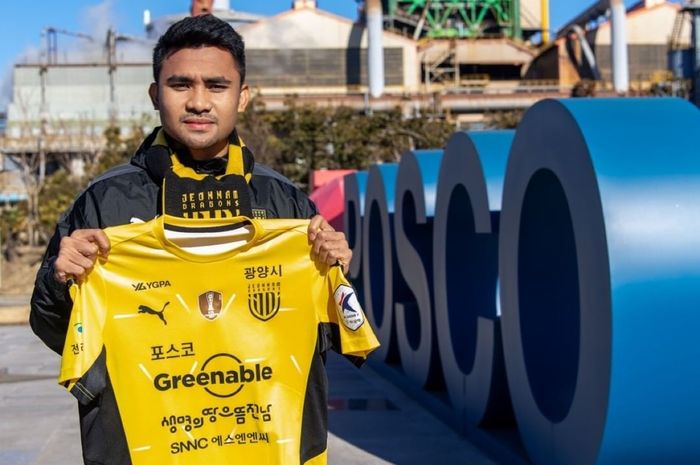 Jeonnam Dragons umumkan transfer Asnawi Mangkualam dari Ansan Greeners.