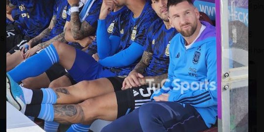 Tetap Dampingi Timnas Argentina meski Tak Main Lawan Bolivia, Lionel Messi Bikin Rekan Setim Terharu