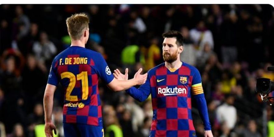 Kata Frenkie de Jong soal Kepulangan Lionel Messi ke Barcelona