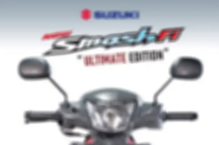 Wow calon motor murah 2023 Suzuki Smash Fi Ultimate Edition siap dirilis. Klaim mesin super irit 66,7 Km/liter.