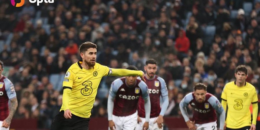 Gol Bunuh Diri Reece James Dibalas Penalti Jorginho, Aston Villa Vs Chelsea Imbang di Babak Pertama