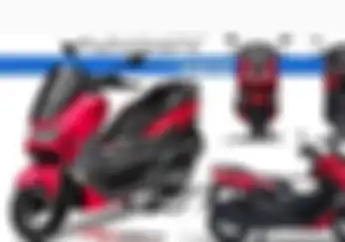 Tampang Baru Yamaha NMAX 2019 Bikin Geger, Warna Merah Menyala, Spion Masih Model Lama