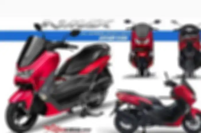 Redering Yamaha NMAX 2019.