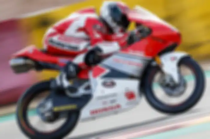 Mario Suryo Aji baru sembuh dari cedera tangan kiri. kembali tampil di CEV Moto3 Aragon 2019 berhasil finis 10 besar