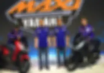 Valentino Rossi dan Maverick Vinales Dampingi Launching Yamaha Lexi