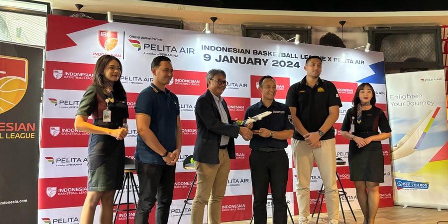 Mudahkan Akomodasi Laga Tandang, Pelita Air Jadi Official Airlines IBL