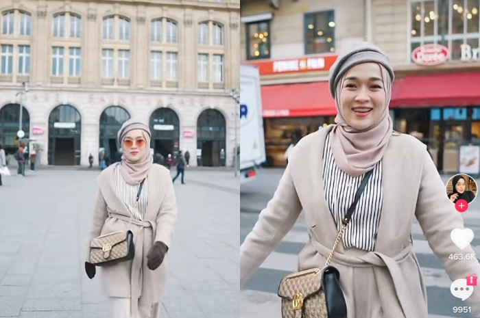 penampilan Ririe Fairus di Paris